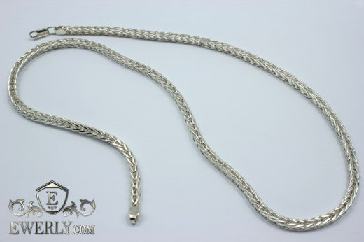 Buy handmade silver chain "Spica"